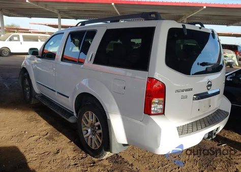 2012 Nissan Pathfinder Le из США, поврежденный, VIN 5N1AR1NNXCC629669